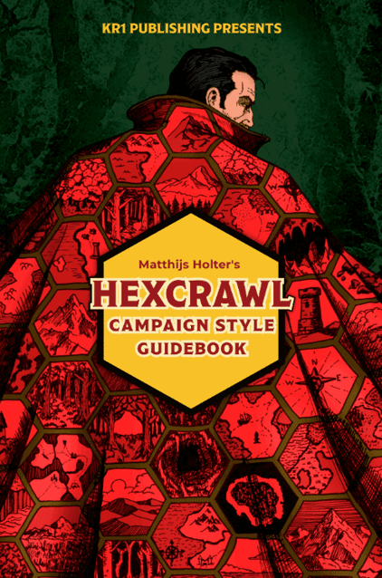 Hexcrawl Campaign Style Guidebook RPG cover